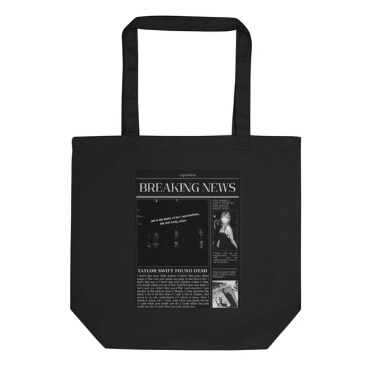 Breakimg News Tote Bag