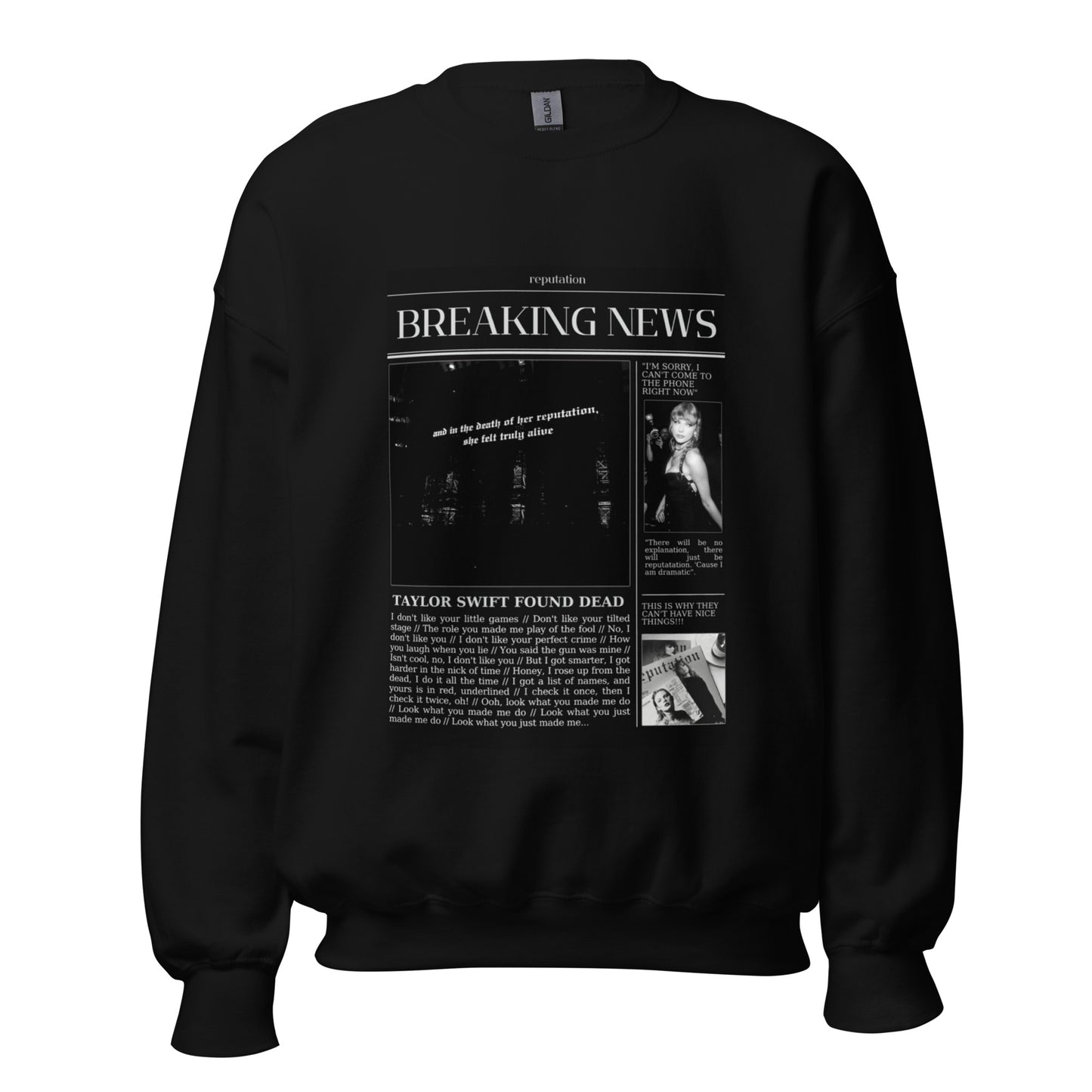 Breaking News Unisex Sweatshirt