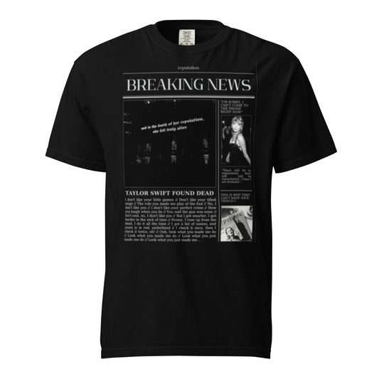 Breaking News Unisex t-shirt