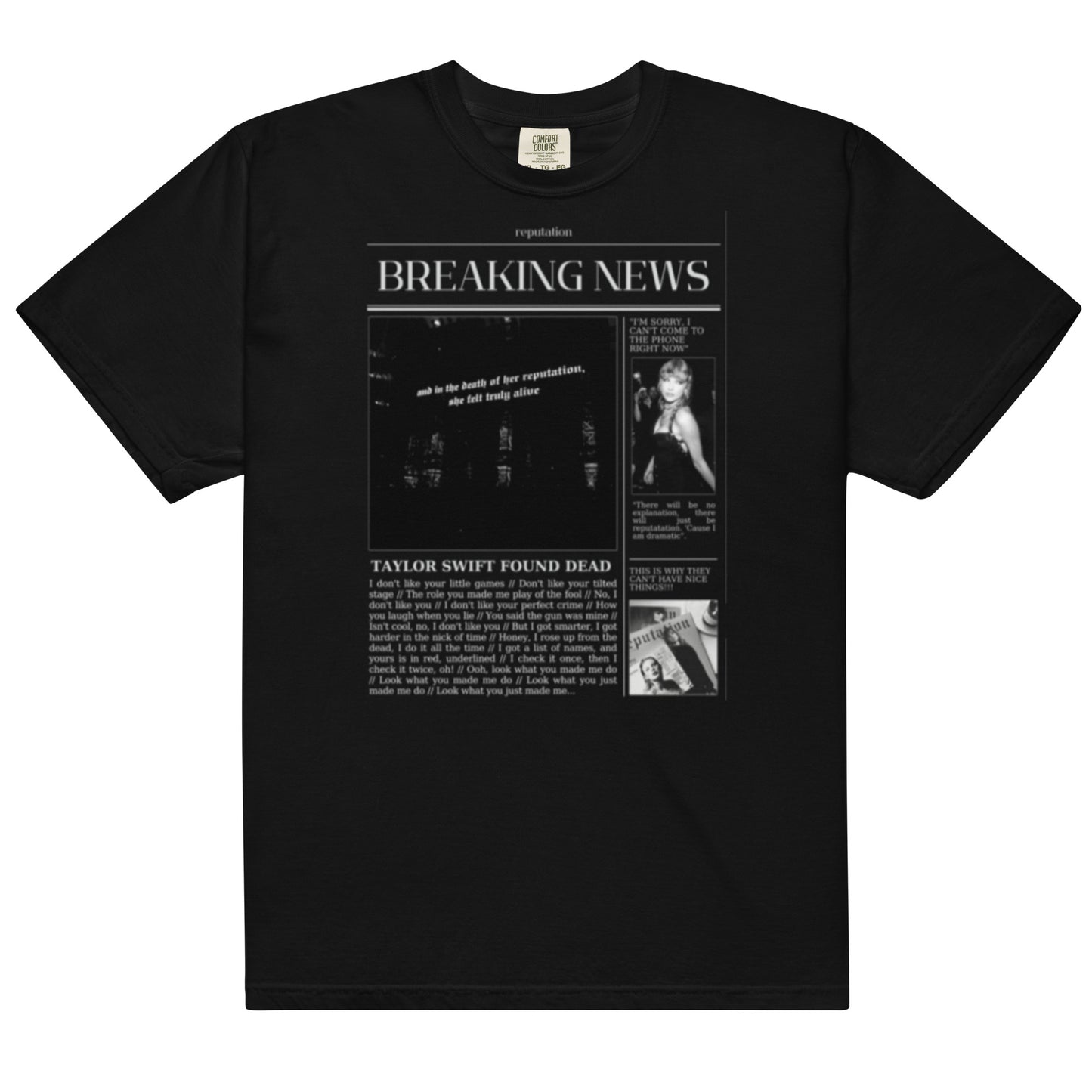 Breaking News Unisex t-shirt