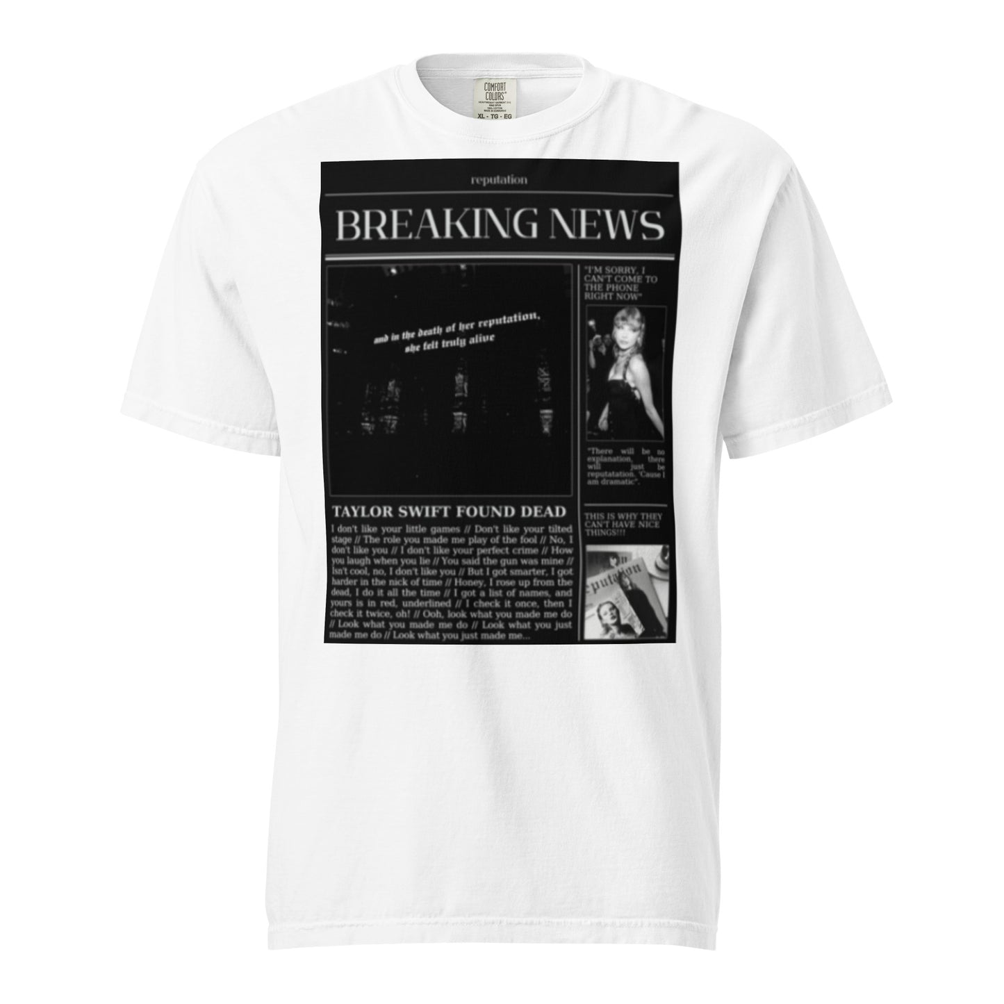 Breaking News Unisex t-shirt