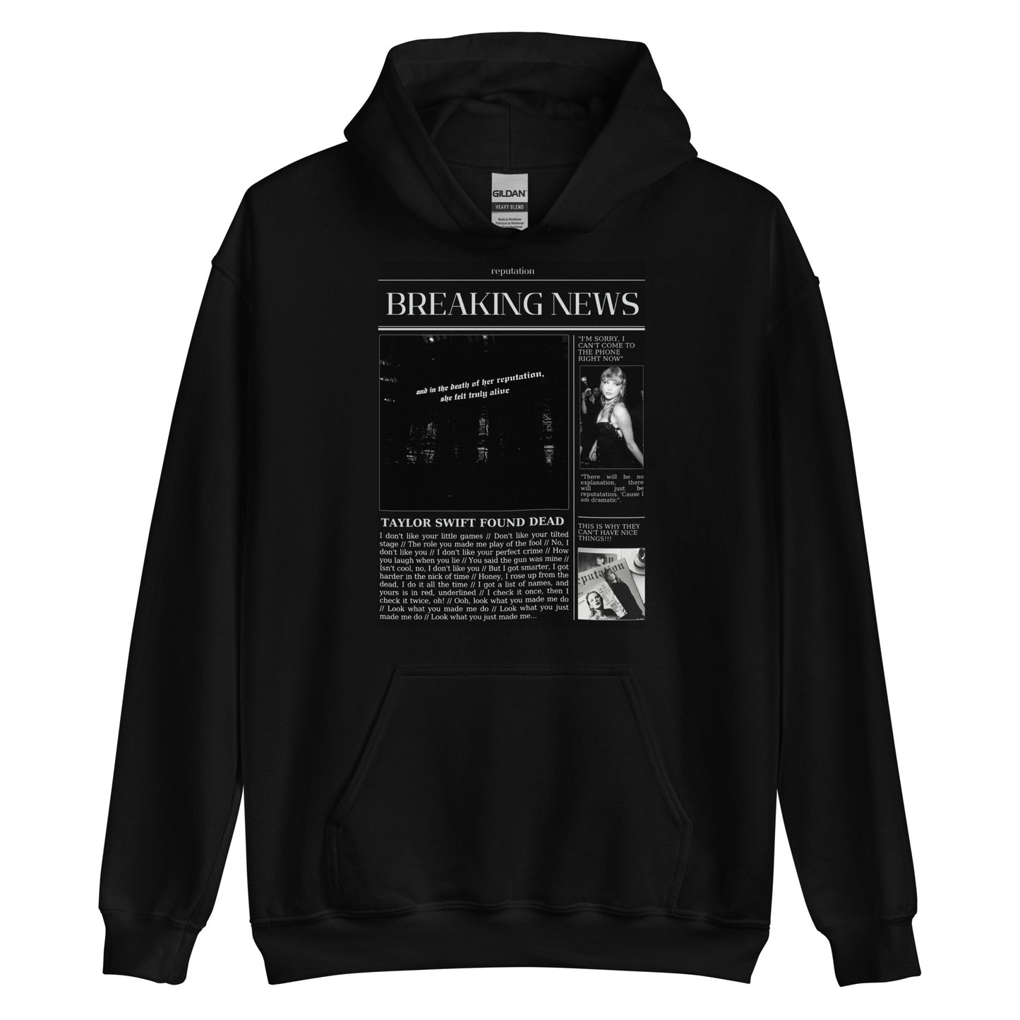 Breaking News Unisex Hoodie